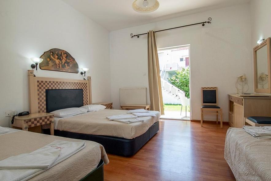 Malemi Organic Hotel Skala Kallonis Eksteriør billede